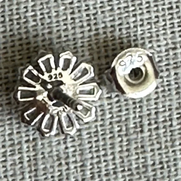 NANETTE LEPORE CZ Earrings Sterling Silver 925 - Picture 4 of 4